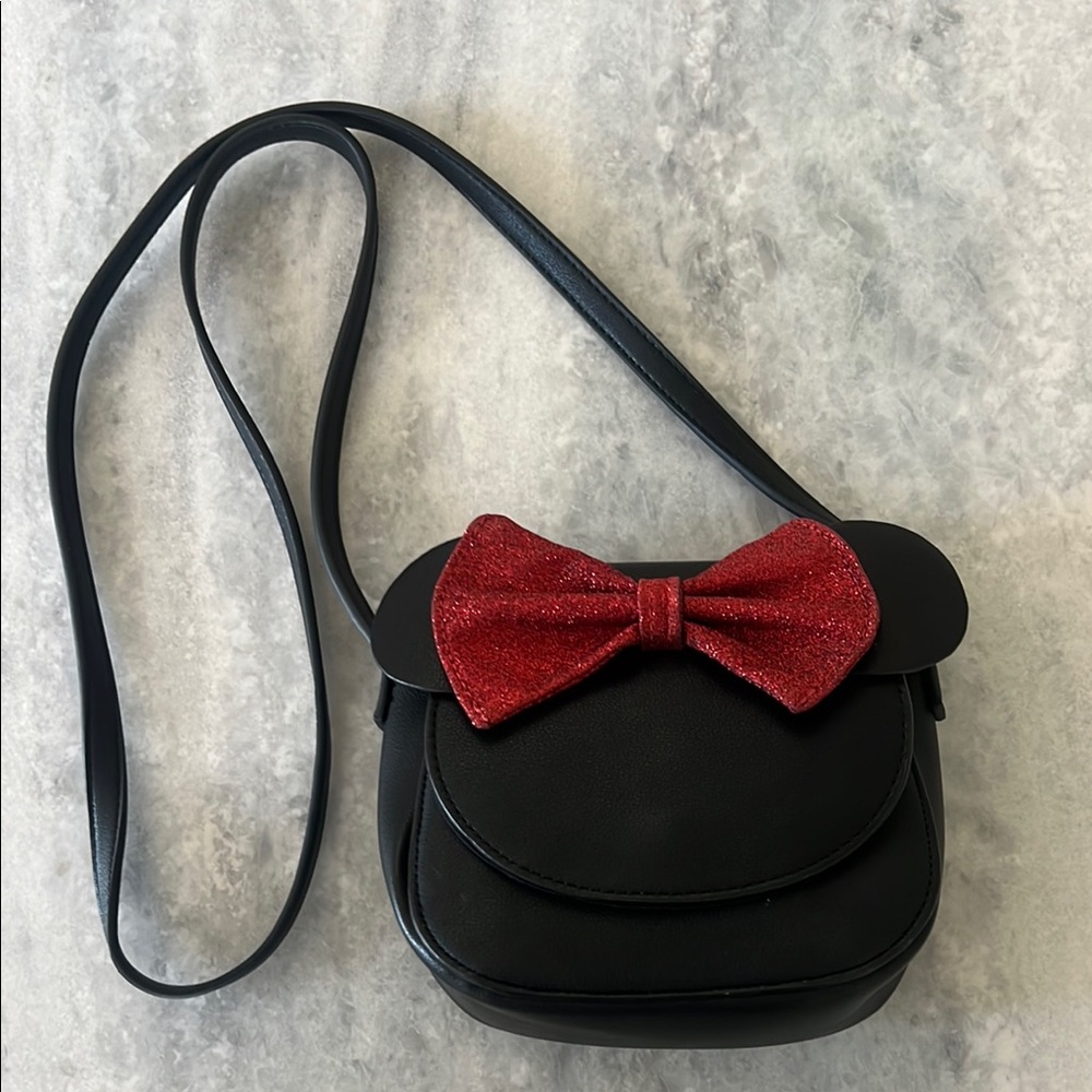 Gap Kids Disney Minnie Mouse Faux Leather Bag with Strap